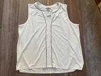 H&M XL top gebroken wit, zwarte rand, elegant Nieuw, H&M, Verzenden, Wit, Maat 46/48 (XL) of groter