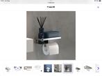 Tiger RVS toiletrolhouder met Smartphone legplankje, Huis en Inrichting, Badkamer | Badtextiel en Accessoires, Ophalen, Nieuw