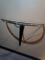 Wandtafeltje, Ophalen, Zo goed als nieuw, Rond, Glas