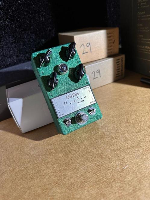 Dandrive Austin Pride Green Sparkle, Muziek en Instrumenten, Effecten, Nieuw, Distortion, Overdrive of Fuzz, Verzenden