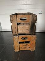 2 caisses en bois, Collections, Autres marques, Bouteille(s), Enlèvement, Utilisé