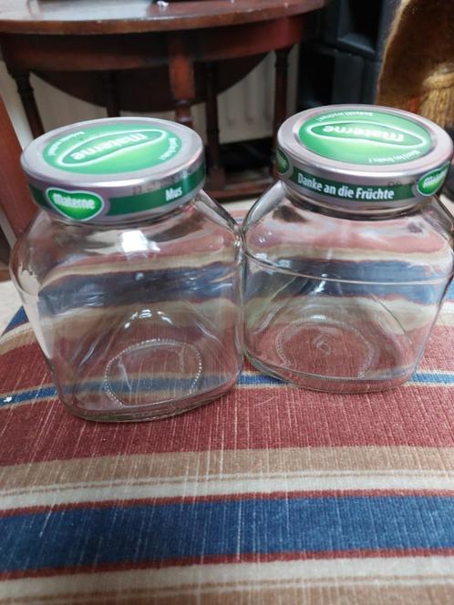 confituurpotten, Huis en Inrichting, Keuken | Potten en Pannen, Zo goed als nieuw, Glas, Ophalen
