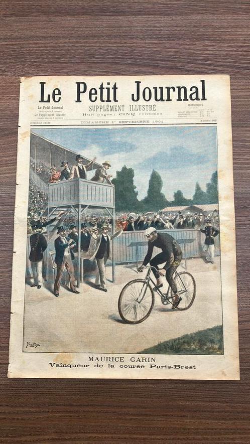 Maurice Garin 1901 - Tour de France, Antiquités & Art, Curiosités & Brocante, Enlèvement ou Envoi