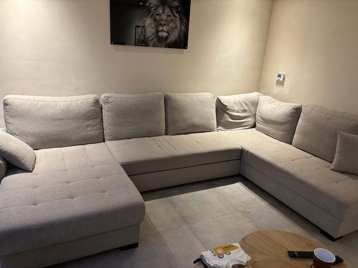 Fauteuil, Huis en Inrichting, Fauteuils, Zo goed als nieuw, Stof, 125 cm of meer, 150 cm of meer, Ophalen