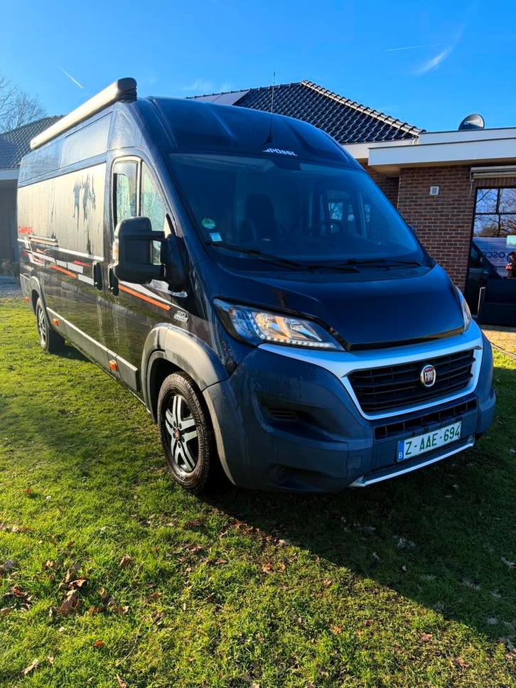 Fiat ducato 2.3multijet*Gekeurd*, Caravans en Kamperen, Mobilhomes, Bedrijf, tot en met 2, Buscamper of Camperbus, Fiat, Fiat