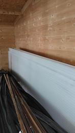 14 polycarbonaat dakplaten opaal, Kunststof, Gebruikt, Overige kleuren, 15 m² of meer