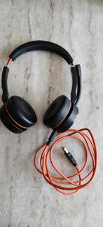 Headset Jabra Evolve 75 SE MS, Ophalen of Verzenden, Zo goed als nieuw, Draadloos