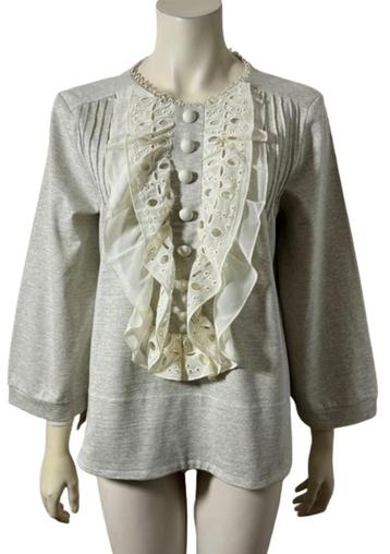 Pull DOROTHEE SCHUMACHER, pull - 2 - Pré-Aimé, Taille 38/40 (M), Dorothee schumache, Gris, Comme neuf