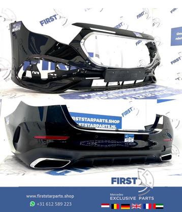 W214 AMG BUMPERS PAKKET ZWART 2024 E KLASSE Voorbumper + Ach beschikbaar voor biedingen