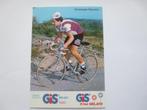 wielerkaart 1980 team gis  giuseppe saronni, Comme neuf, Envoi