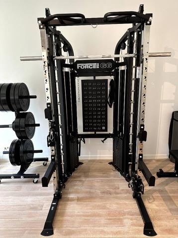 Force USA G6 Trainer, Rogue Ohio Barbell & Bumper Plates