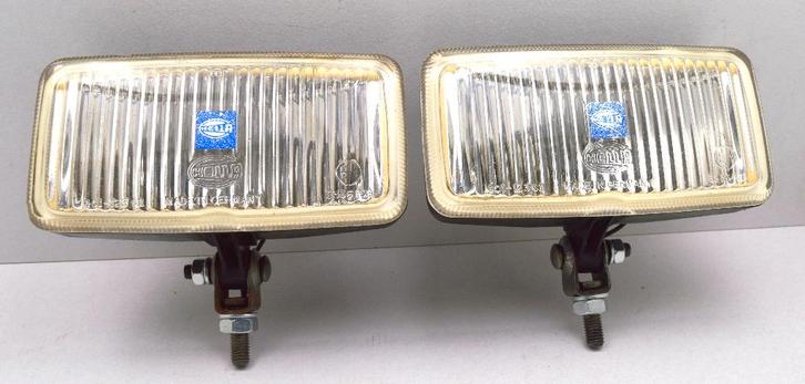 set Hella mistlampen breedstralers rally oldtimer klassieker, Auto-onderdelen, Verlichting, Alfa Romeo, Audi, BMW, Citroën, Fiat