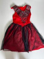 Verkleedkleed maat 146, spaans of heks met rood, Enlèvement ou Envoi, Utilisé, 146 à 152, Fille