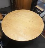 ronde tafel grenen 120/160 cm, Ophalen