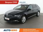 Skoda Superb 2.0 TDI Style (bj 2018, automaat), Auto's, Skoda, Gebruikt, 1595 kg, Zwart, Leder
