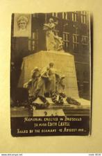 42132 - MEMORIAL ERECTED IN BRUSSELS TO MISS EDITH CAVEL, Collections, Cartes postales | Belgique, Envoi