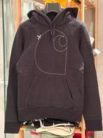 Warme zwarte hoodie van Carhartt (XS)., Ophalen, Zwart, Zo goed als nieuw, Maat 34 (XS) of kleiner