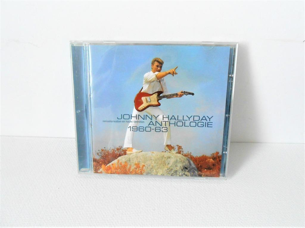 CD) JOHNNY HALLYDAY - ANTHOLOGIE 1960-63