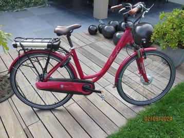 Electriche damesfiets van Beaufort