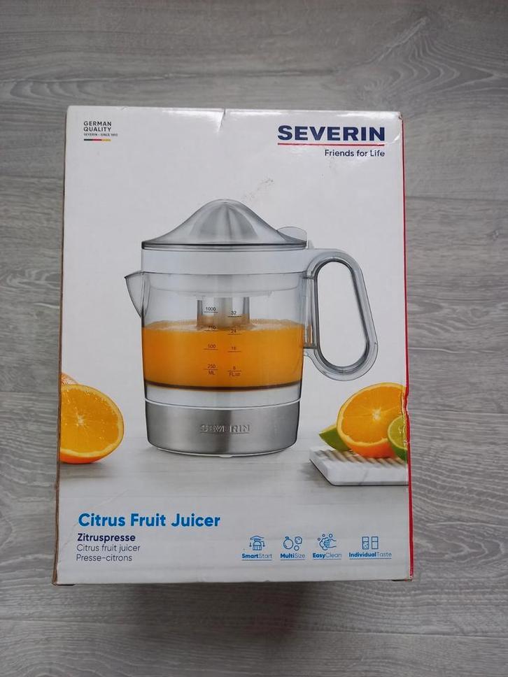 Nieuwe fruitpers Severin CP 3535, Elektronische apparatuur, Juicers, Nieuw, Ophalen of Verzenden