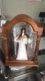 Maria in glazen kastje, Antiek en Kunst, Antiek | Religieuze voorwerpen, Ophalen of Verzenden