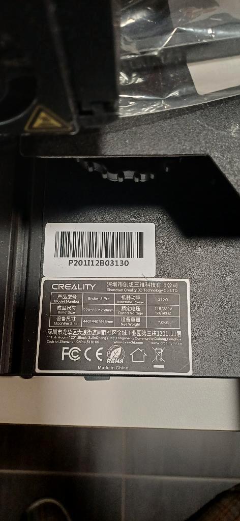 3D printer, Informatique & Logiciels, 3D Imprimantes, Utilisé, Enlèvement