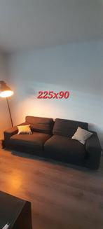 DIVAN GRIS EN TISSUS 3 PLACES 225x90 POUR 300€, Maison & Meubles, Canapés | Coins salons complets, Enlèvement, Comme neuf, Tissus