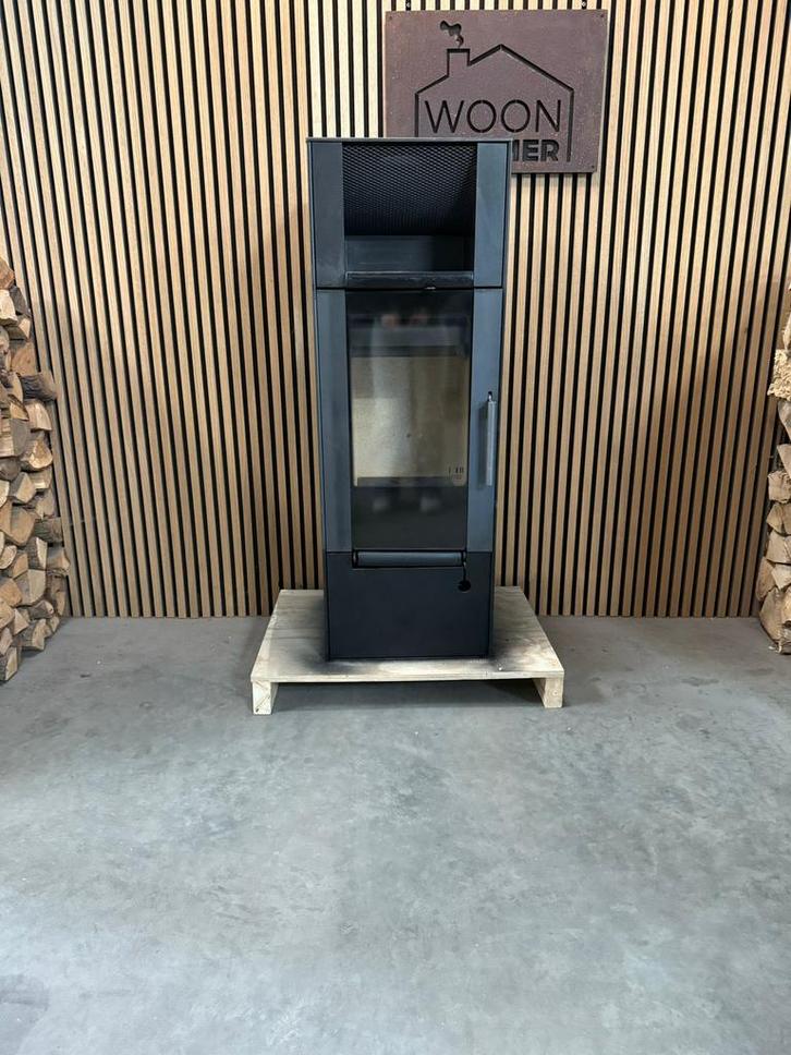 25186 Houtkachel Austroflam 6kw, Huis en Inrichting, Kachels, Gebruikt, Vrijstaand, Houtkachel, Hout, Ophalen