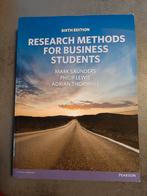 Research methods for business students, Livres, Livres d'étude & Cours, Mark Saunders, Comme neuf, Enlèvement ou Envoi, Enseignement supérieur