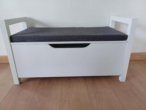 Bankje met kussen en opbergruimte, Kinderen en Baby's, Kinderkamer | Inrichting en Decoratie, Gebruikt, Overige typen, Ophalen
