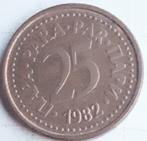 JOEGOSLAVIË : 25 PARA 1982 KM 84 XF/UNC, Postzegels en Munten, Ophalen of Verzenden, Losse munt, Joegoslavië