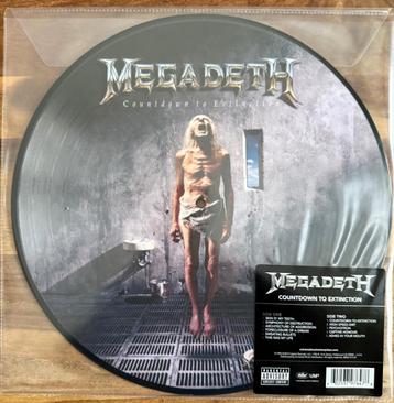 Megadeth Countdown to Extinction picture disc beschikbaar voor biedingen