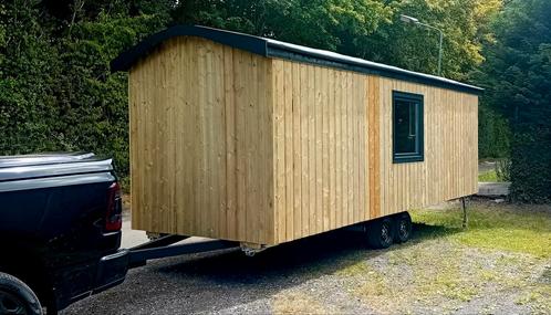 Pipowagen werfkeet werfwagen schaftkeet tiny house te koop, Doe-het-zelf en Bouw, Overige Doe-Het-Zelf en Bouw, Nieuw, Ophalen