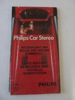 oude wegenkaart Philips car Stereo radio reclames landkaart, Verzamelen, Verzenden, Zo goed als nieuw, Gebruiksvoorwerp