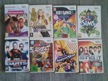 LOTje NINTENDO WII games in TOPSTAAT - 8 games aan 20 euro beschikbaar voor biedingen