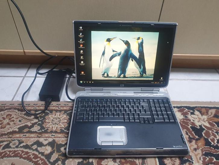 Vintage HP Pavilion laptop, Computers en Software, Windows Laptops, Gebruikt, 17 inch of meer, Onbekend, Azerty, Ophalen