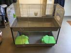Double cage rongeur lapin, 90 cm ou plus, 75 à 110 cm, Cage, Cobaye