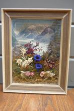 Vintage diorama gedroogde bloemen Eismeer, Verzamelen, Ophalen of Verzenden, Huis en Inrichting