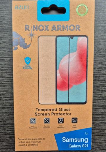 Samsung Galaxy S21 - Tempered glass screenprotector beschikbaar voor biedingen