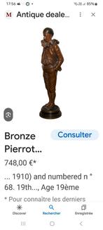 Pierrot bronze, Enlèvement ou Envoi