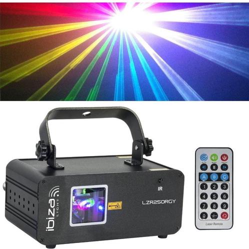 ROOD GROEN EN GELE LASER 250mW Met Adfstandbediening, Muziek en Instrumenten, Licht en Laser, Nieuw, Laser, Ophalen of Verzenden