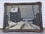 huile sur toile signe piet lippens, Antiek en Kunst, Ophalen of Verzenden