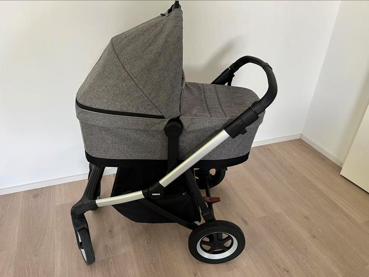 Thule sleek kinderwagen/buggy grey melange, Kinderen en Baby's, Kinderwagens en Combinaties, Gebruikt, Kinderwagen, Overige merken