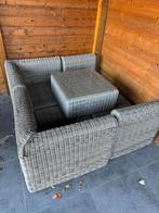 Tuinzetel set met kussens en overtrek, Ophalen, Zo goed als nieuw