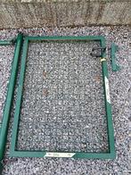 Betafence tuinpoort met sleutels paal en bovenbuis, Ophalen of Verzenden, Zo goed als nieuw