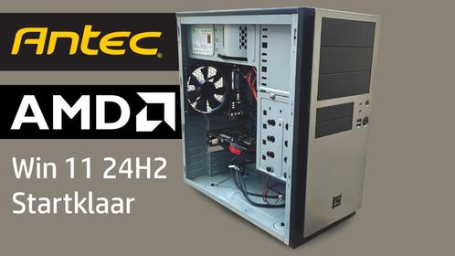 HD Gaming Multimedia PC Antec AMD FX NVIDIA SSD Win11, Computers en Software, Desktop Pc's, Gebruikt, 3 tot 4 Ghz, HDD, SSD, 8 GB