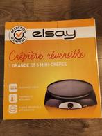 Crêpière Elsay, Elektronische apparatuur, Ophalen, Zo goed als nieuw, 4 t/m 7 personen