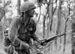 Vietnamoorlog periode US M7 bajonet, Verzamelen, Militaria | Algemeen, Verzenden, Landmacht, Mes of Dolk