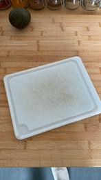 kleine plastic snijplank, Ophalen, Gebruikt
