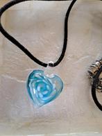 halsketting blauw, Ophalen of Verzenden, Zo goed als nieuw, Blauw